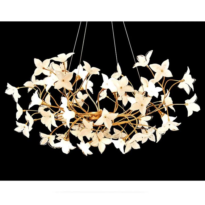 Begonia Living Room Chandelier - lamerlighting