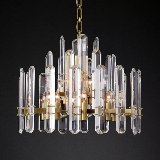 Browning Prism Round Chandelier 24