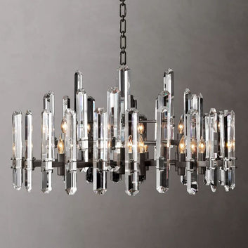 Browning Prism Round Chandelier 36