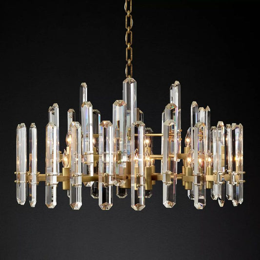 Browning Prism Round Chandelier 36