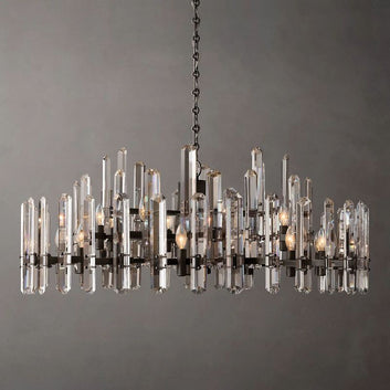 Browning Prism Round Chandelier 48