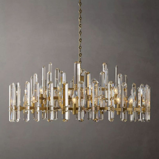 Browning Prism Round Chandelier 48
