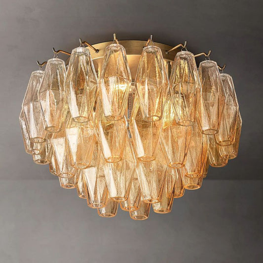 Chara Clear Glass Flushmount 17