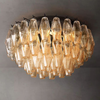 Chara Clear Glass Flushmount 22
