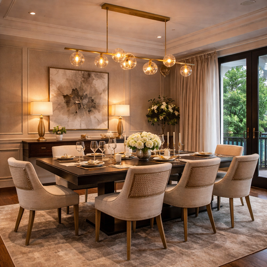 Bubble Clear Glass Linear Chandelier 61'' 79''for Dining room