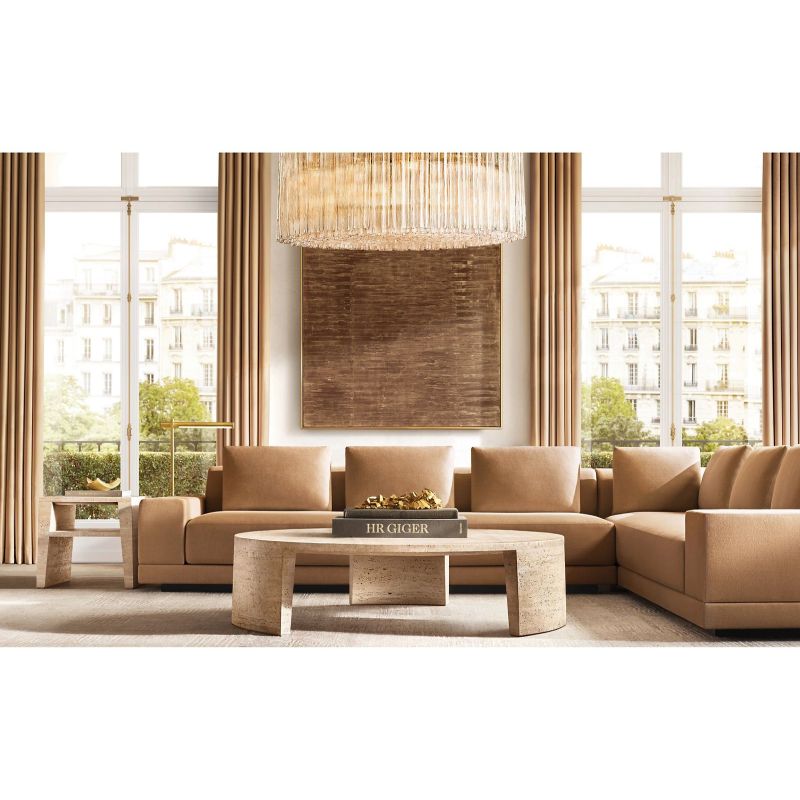 Cielle Round Chandelier 48” - lamerlighting