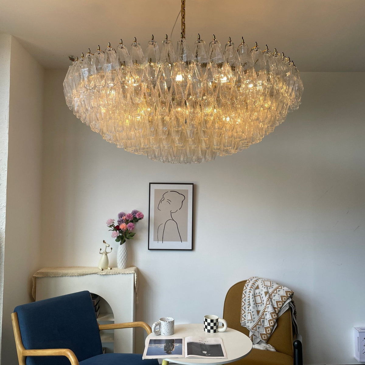Clear Sorrento Chandelier - Vakkerlight