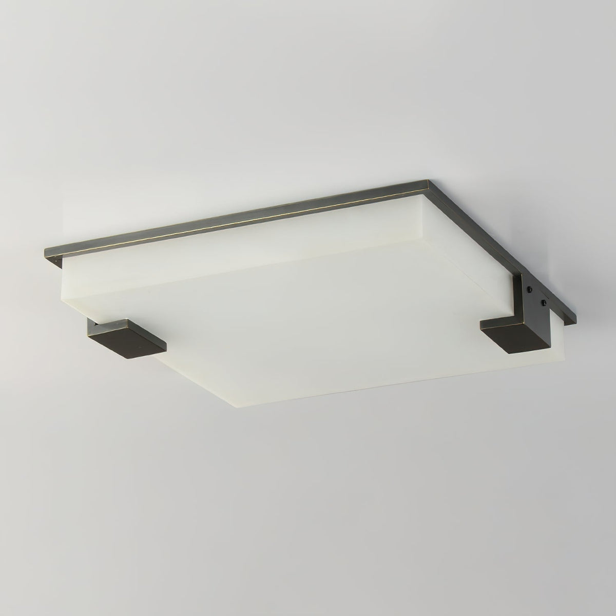 Covet Alabaster Flush Mount Ceiling Light