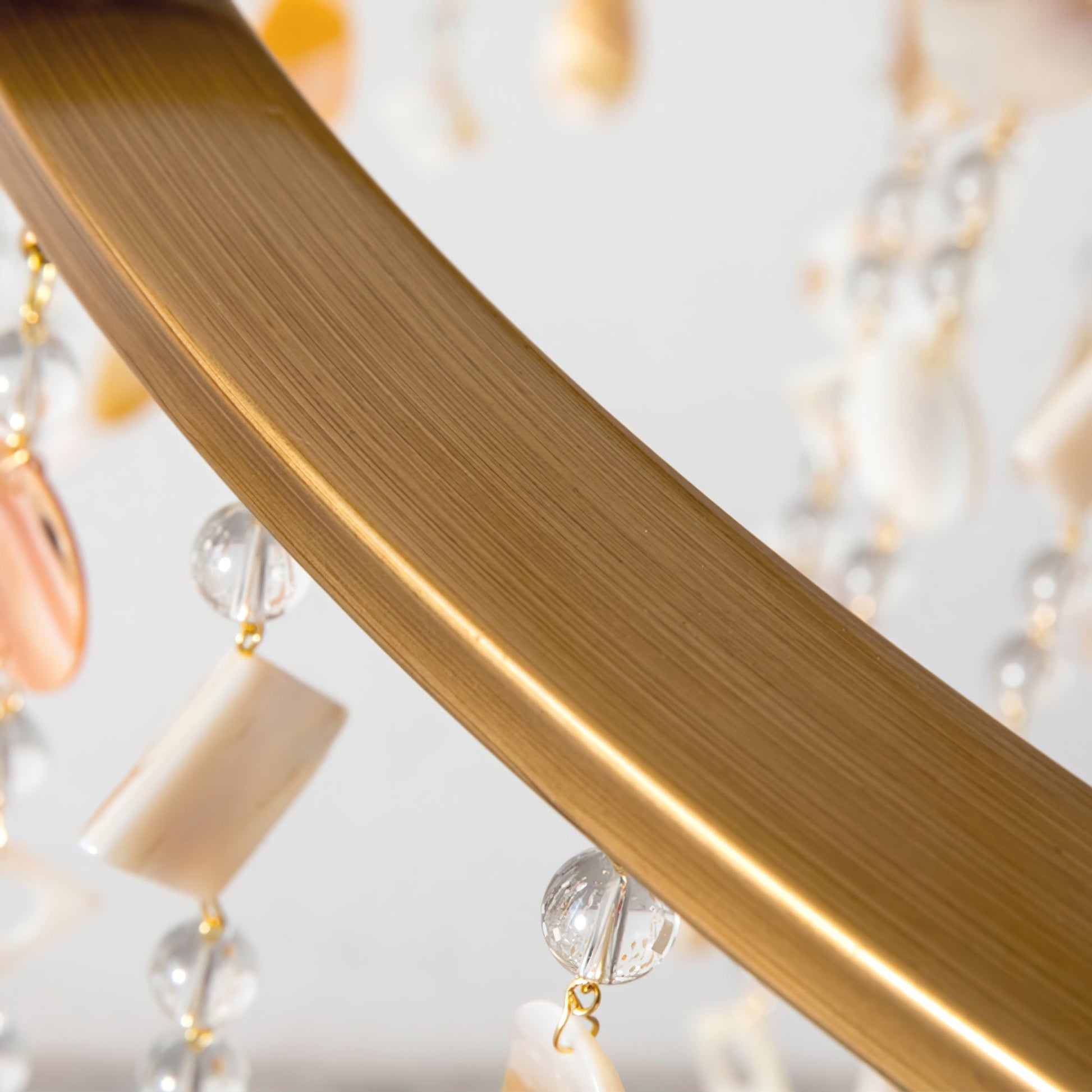 Tatum Lux Shell Crystal Chandelier | Lamer Lighting (6)