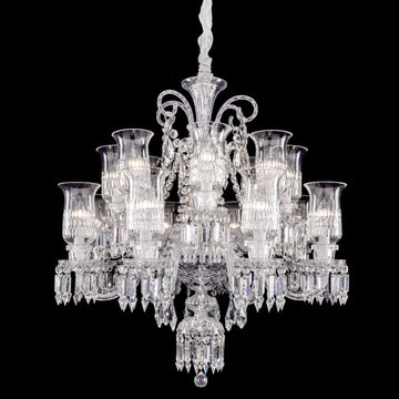 16 lights New Baccarat crystal chandelier