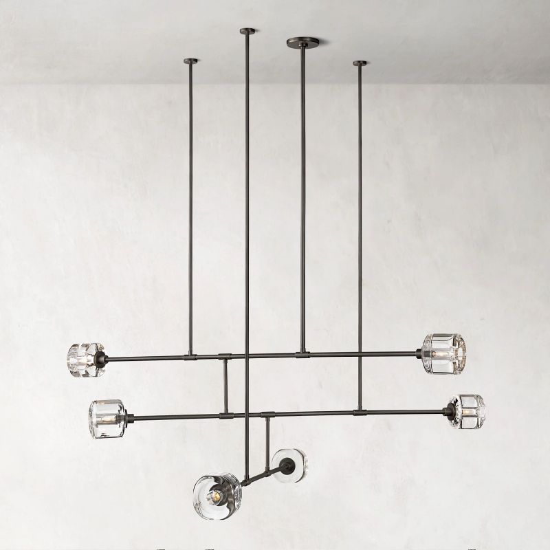 Demaret Mobile Chandelier 62" - lamerlighting