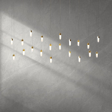 Leo Chandelier-20 Drop Rectangle