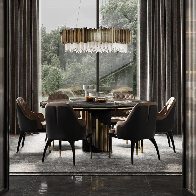 Empire Decorative Round Chandelier - lamerlighting