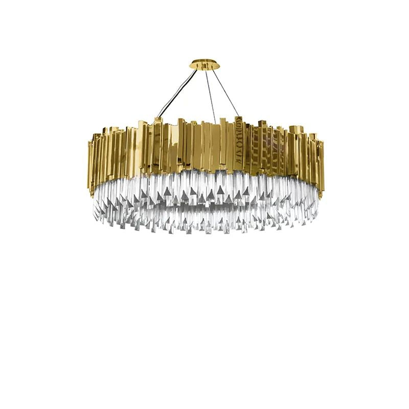 Empire Decorative Round Chandelier - lamerlighting