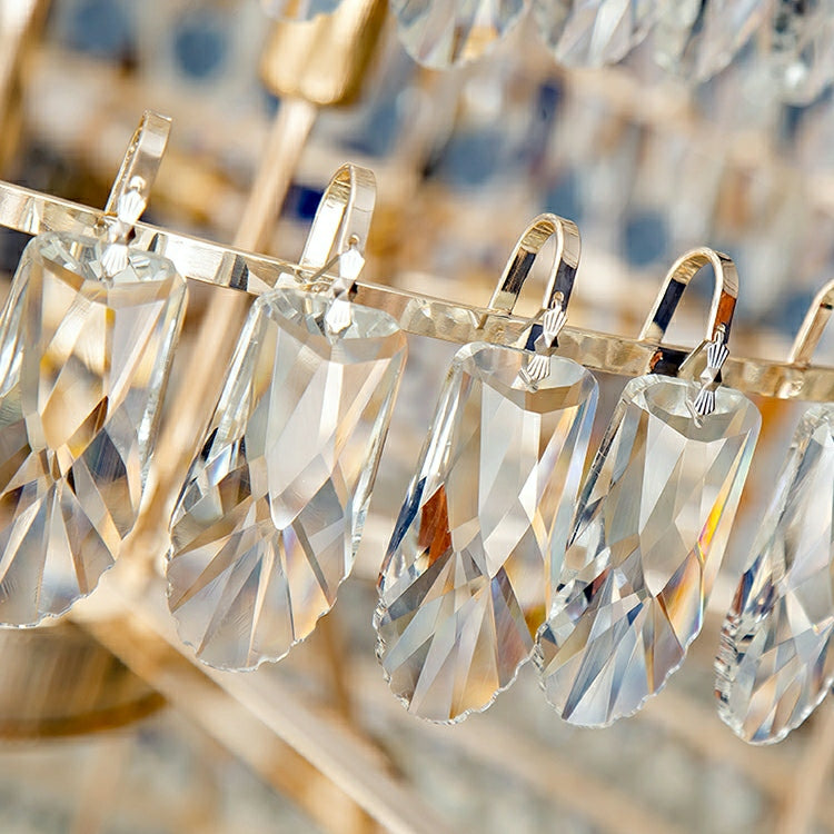 Lamer Lighting Grand Radiance Round Crystal Chandelier - Background Shot