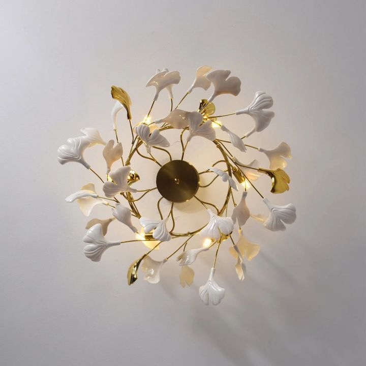 Gingko Luxury Chandelier Style B - lamerlighting