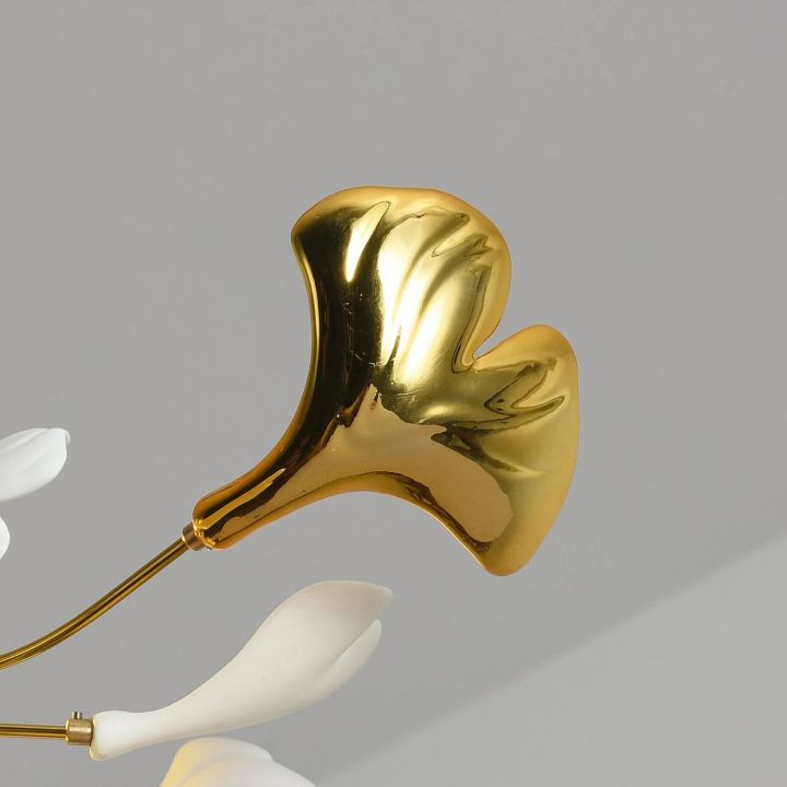 Gingko Luxury Chandelier Style B - lamerlighting