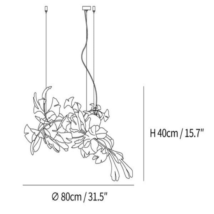 Gingko Luxury Chandelier Style I - lamerlighting
