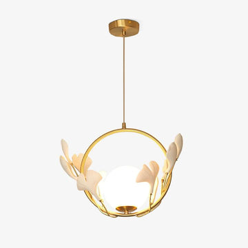 Gingko Ceramic Pendant Lamp