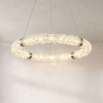 Glitter Round Pendant Light