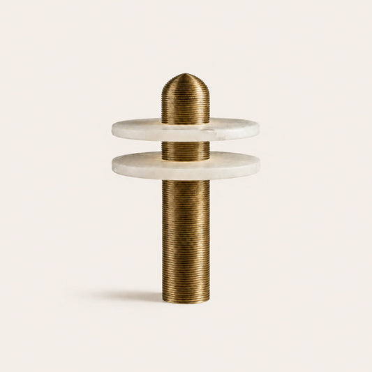 Median Alabaster Table Lamp