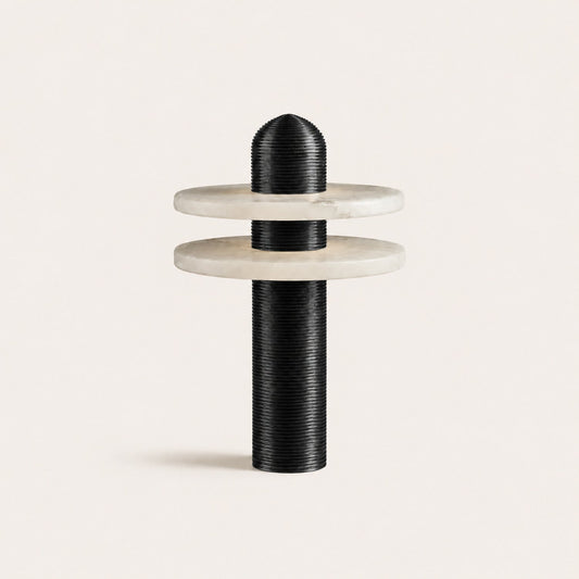 Median Alabaster Table Lamp