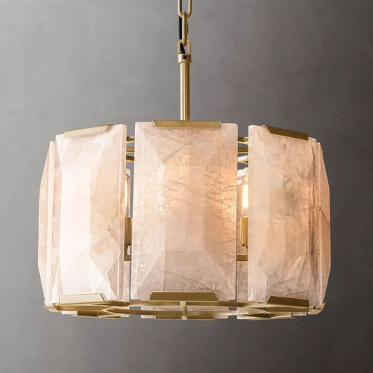 Harson Calcite Round Chandelier 19