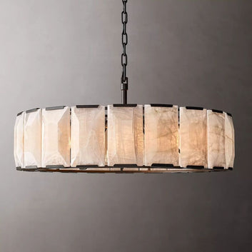 Harson Calcite Round Chandelier 43