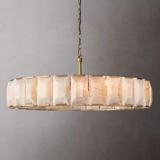 Harson Calcite Round Chandelier 60