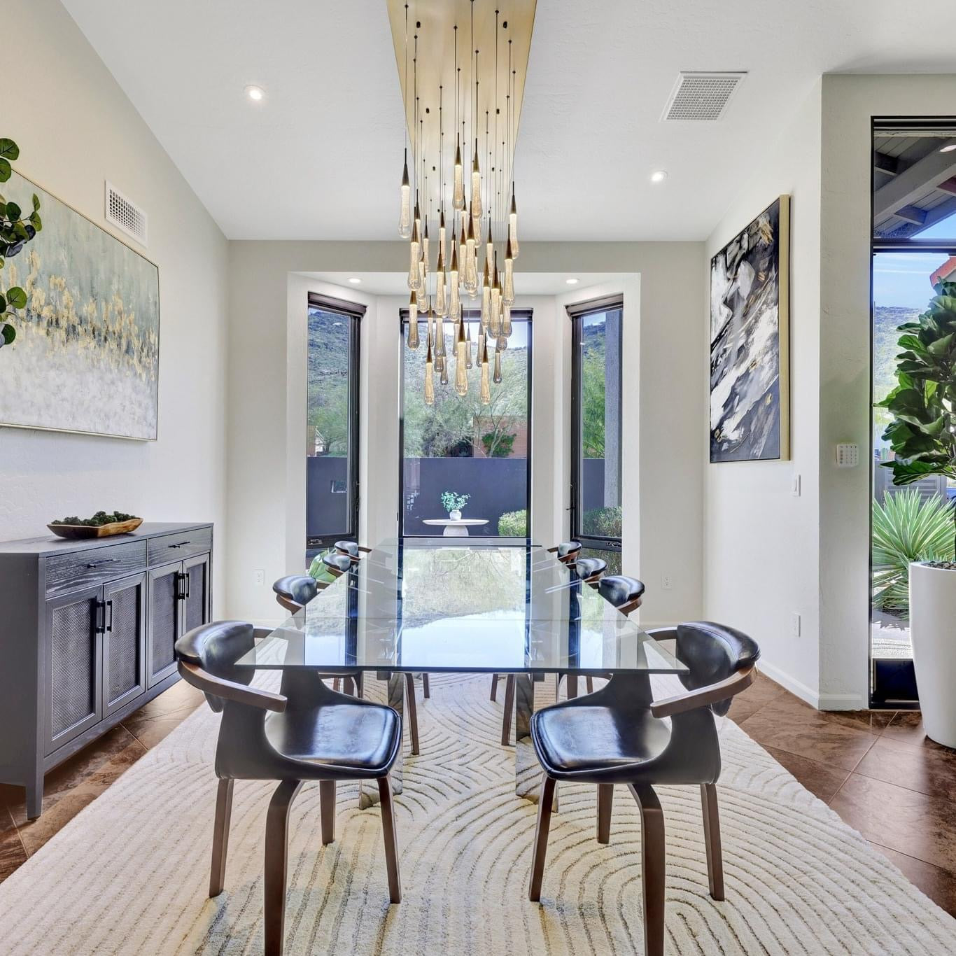 Soltaire Linear Chandelier 37" 50" 60" 70" 87" 120" | Lamer Lighting (51)