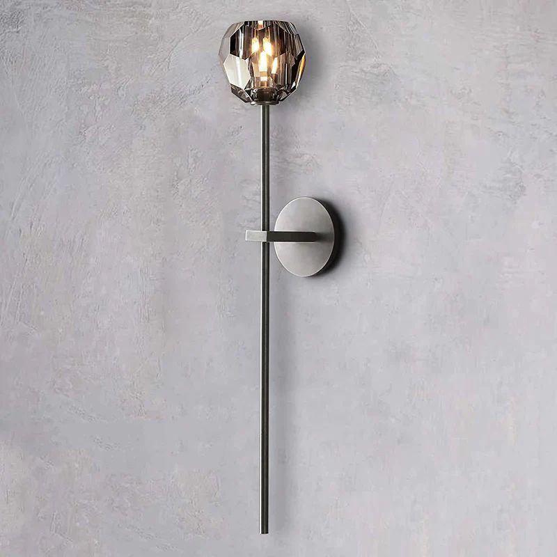 Kristal Glass Grand Wall Sconce -  lamerlighting