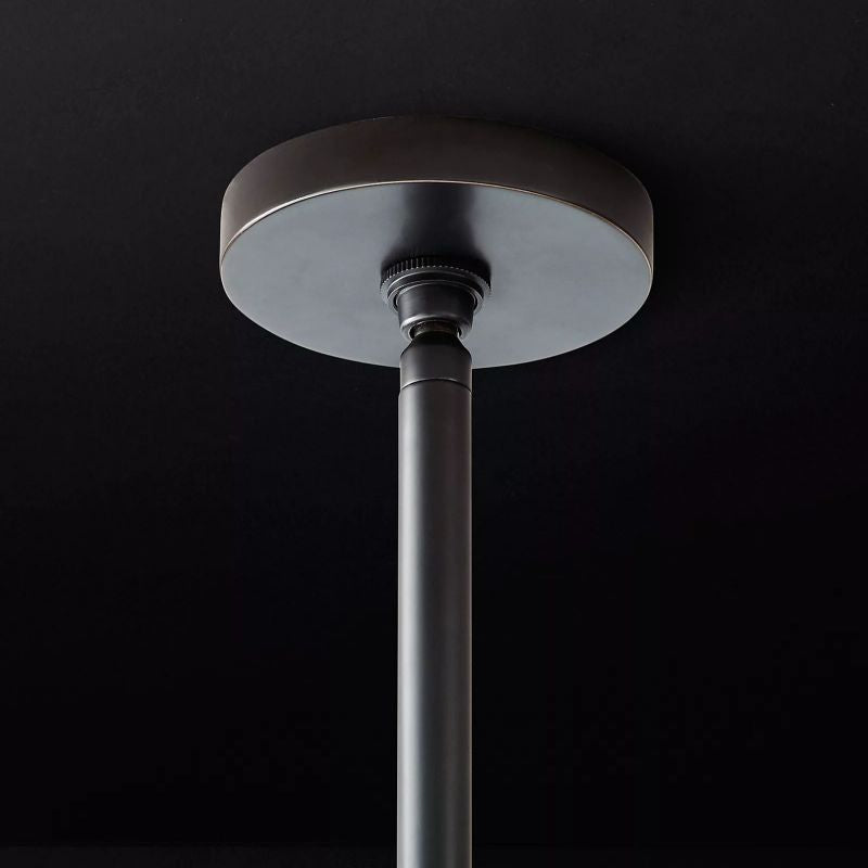 Kuseau Glass Round Chandelier 36" - lamerlighting