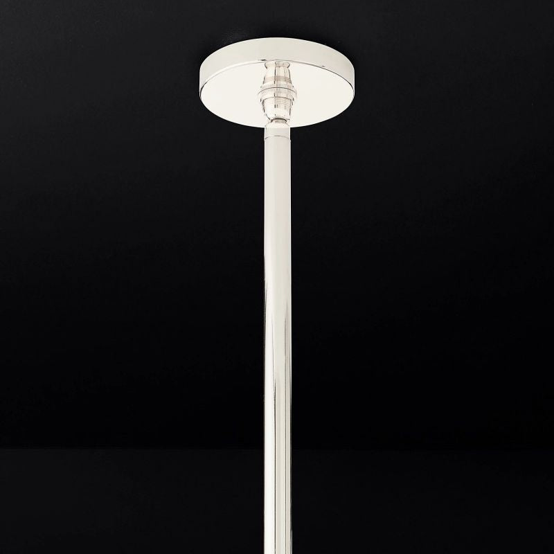 Kuseau Glass Round Chandelier 36" - lamerlighting