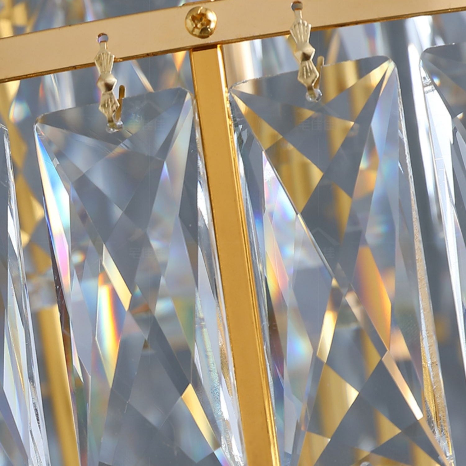 Lamer Lighting Grand Radiance Round Crystal Chandelier - Background Shot