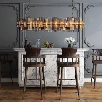 Liliam Rectangular Chandelier 54