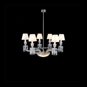 Lliana Crystal Chandelier 6 Lights | Lamer Lighting (1)