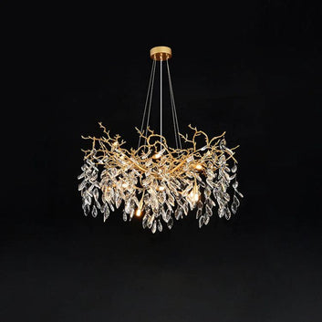 Lorna Modern Crystal Branch Chandelier