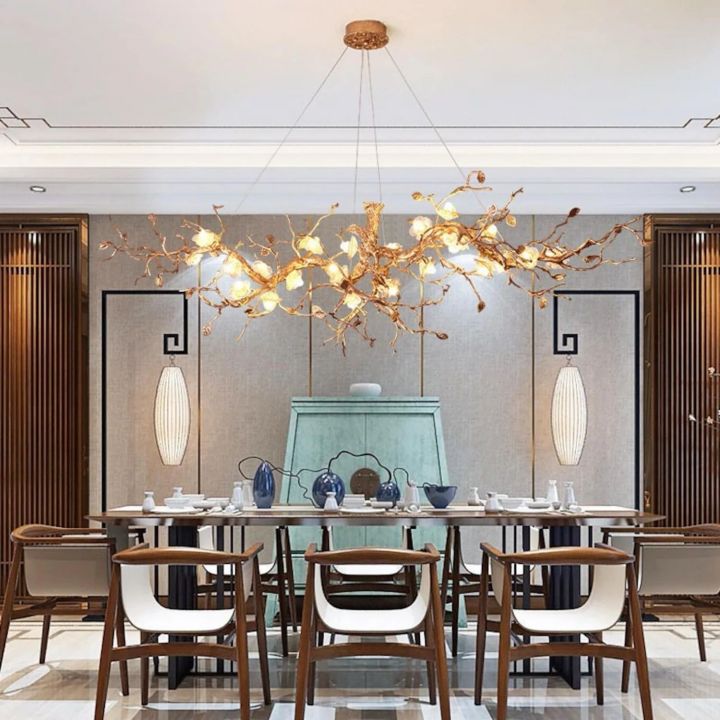 Luxury Flower Tree Branch Chandelier - lamerlighting