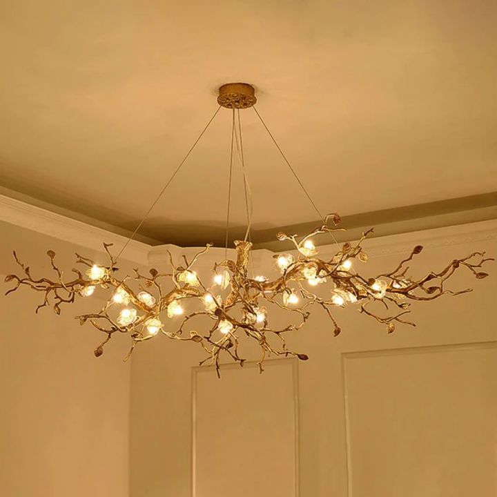 Luxury Flower Tree Branch Chandelier - lamerlighting