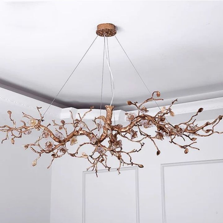 Luxury Flower Tree Branch Chandelier - lamerlighting