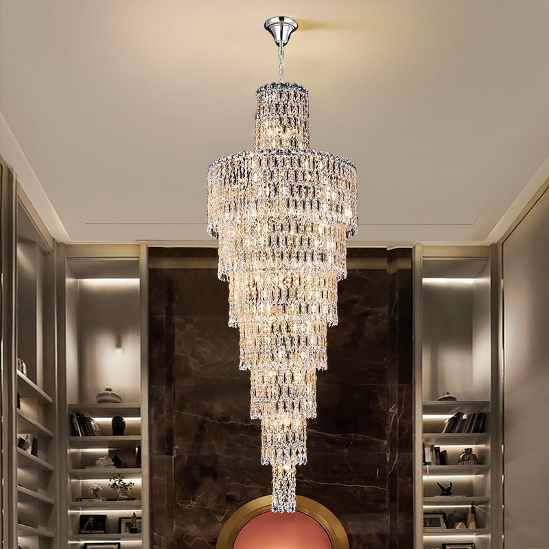 Lamer Lighting Grand Lumina K9 Crystal Chandelier - American ballroom or formal entertaining space
