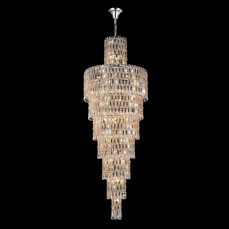 Lamer Lighting Grand Lumina K9 Crystal Chandelier - Background Shot