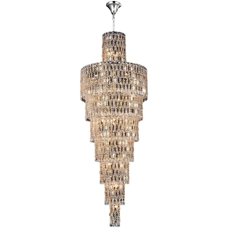Lamer Lighting Grand Lumina K9 Crystal Chandelier - Background Shot