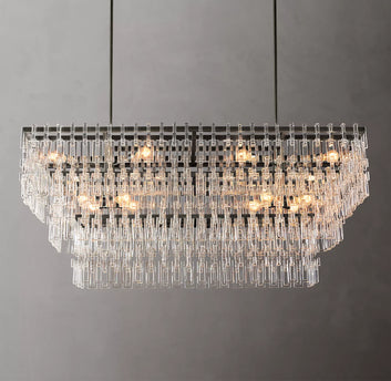 Margerie 3-Tier Rectangular Chandelier 60