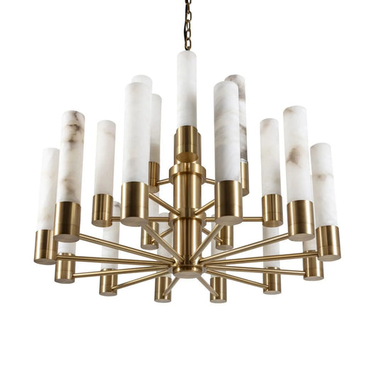 Orion Tiered Sputnik Alabaster Chandelier