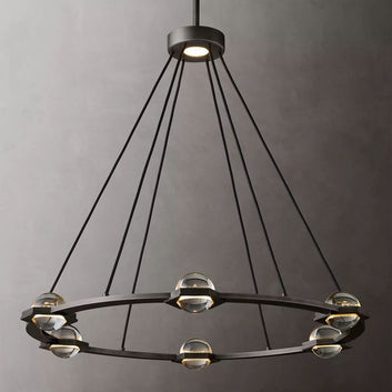 Planet Round Chandelier 36