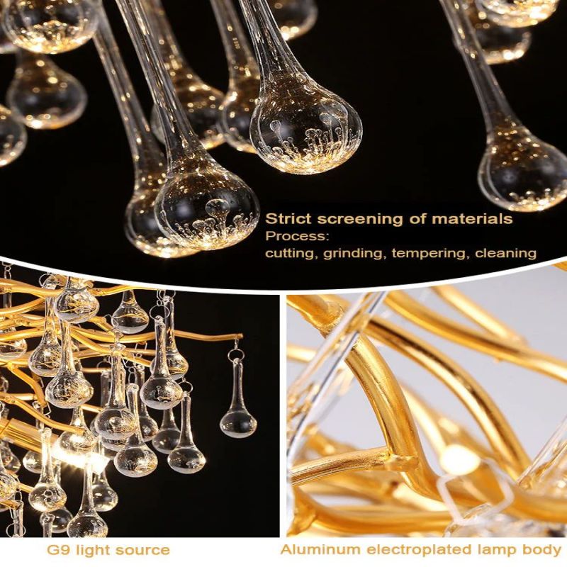 Rain Living Room Branch Chandelier - lamerlighting