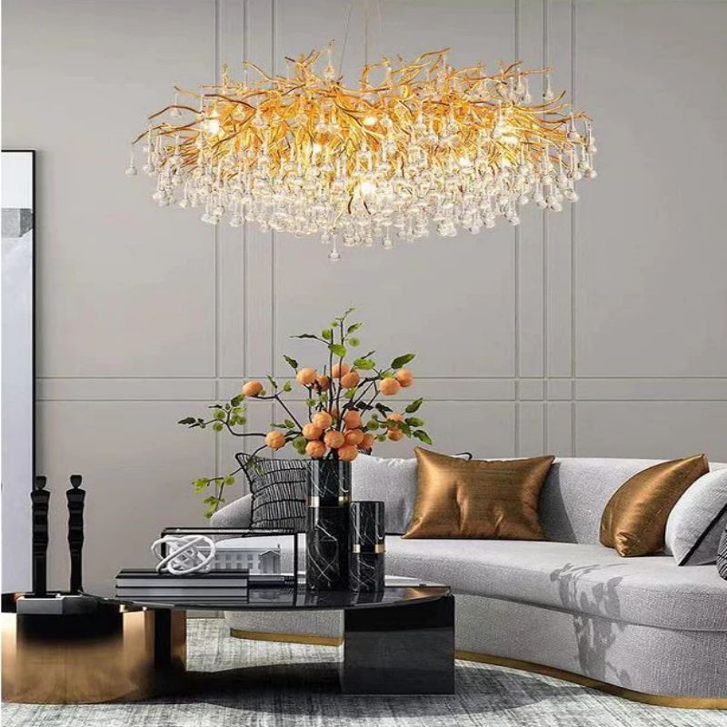 Rain Living Room Branch Chandelier - lamerlighting