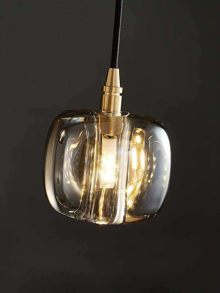 Lamer Lighting Grand Cascade Glass Orb Chandelier - Background Shot