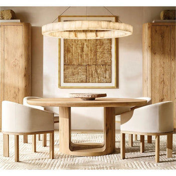 Riveage Calcite Round Chandelier 31